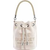 Marc Jacobs Off-White 'The Leather Mini Bucket' Bag 140 Cotton/Silver UNI