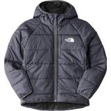 Down jackets - S The North Face Kid's Reversible Perrito Jacket - Vanadis Grey