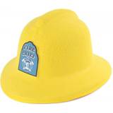 Yellow Helmets Fancy Dress Bristol Novelty Fireman Helmet. Felt With Badge