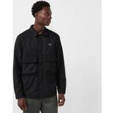 Fred Perry Outerwear Fred Perry Utility Overshirt, Black