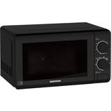 Cheap Microwave Ovens Daewoo 20L Capacity, 700W, Dial Control Black