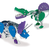 Dinosaur Construction Kits SES Creative Triceratops and Spinosaurus Metal Dinosaur