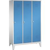 Blue Tall Bathroom Cabinets C+P 3 compartments, compartment