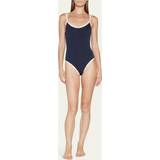 Moncler Swimsuits Moncler Navy Printed Swimsuit