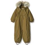 9-12M Snowsuits Wheat Nickie Tech Snowsuit - Dry Moss (8002i-996R-4101)