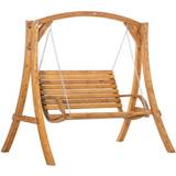 Canopy Porch Swings Garden & Outdoor Furniture OutSunny 2 Seater Garden Swing Seat Swing