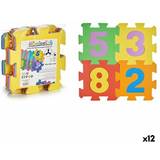 Pincello Puzzleteppich Bunt Zahlen Moosgummi 12 Stück