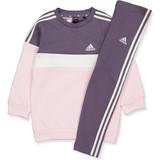 Purple Tracksuits Children's Clothing adidas Boys, Sportswear Infant Stripe Tiberio Tracksuit Purple, Purple, 18-24 Months