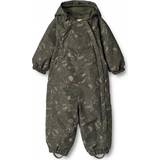 Velcro Snowsuits Children's Clothing Wheat Adi Tech Snowsuit - Dry Black Space (8001i-996R-0226)