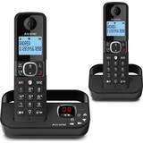 Twin phone with answer machine Alcatel f860 voice duo uk blk atl1423549 >