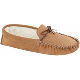 Mokkers JAKE Mens Suede Moccasins Taupe: