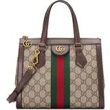 Gold Totes & Shopping Bags Gucci Ophidia Small GG Tote Bag - Beige/Ebony GG