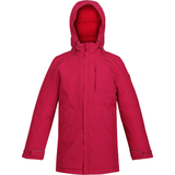 Parkas - Red Jackets Regatta Kids' Yewbank Insulated Parka Jacket - Berry Pink (RKP254_176)