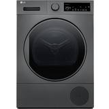 LG Front Tumble Dryers LG FDT208S 8KG Heat Silver