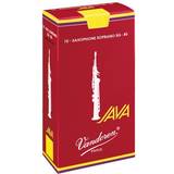 Red Mouthpieces for Wind Instruments Vandoren Java Red Soprano Saxophone Reeds, 4 10 Pack
