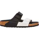 Microfiber Shoes Birkenstock Arizona Split - Black/White