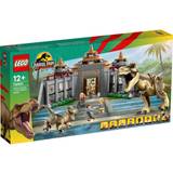 Lego Jurassic World - Plastic Lego Jurassic World Visitor Center T Rex & Raptor Attack 76961