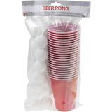 Drinking Games OOTB Drinking Game Beer Pong Red/White