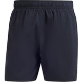 Adidas Swimwear adidas Solid Clx Short-Length Swim Shorts - Black/Lucid Lemon
