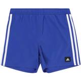 Adidas Swim Shorts Children's Clothing adidas Kid's 3-Stripes Swim Shorts - Semi Lucid Blue/White (HR7435)