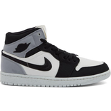 Nike Air Jordan 1 - Women Shoes Nike Air Jordan 1 Mid SE W - Sail/Light Steel Grey/Black