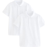 George for Good School Polo Shirts S/S 2 Pack - White