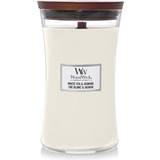 Woodwick White Tea & Jasmine Scented Candle 609g