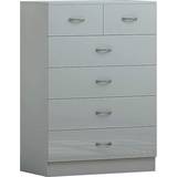 High gloss chest of drawers Fwstyle Bedroom Storage Chest of Drawer 70x100cm