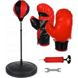 Red Boxing Sets Northix Kruzzel Boxing set pear gloves ZB16953 [Levering: 14-21 dage]
