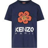 Blue - Women T-shirts Kenzo Boke Flower T-shirt - Blue