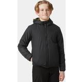Polyamide Fleece Garments Helly Hansen Junior Champ Reverisble Fleece Jacket Black 164/14