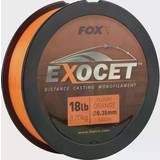Orange Fishing Lines Fox Exocet Fluoro Orange Mono 0.35mm 18Lb 8.0Kg 1000M