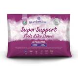 Down Pillows on sale Slumberdown Super Support Feels Like Firm Support Pack Down Pillow