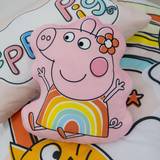 Peppa Pig Soft Toys Peppa Pig Playful Shaped Cushion Character