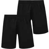 George for Good Boy's School Football Shorts 2-pack - Black