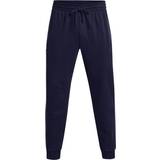 Under Armour Cotton Trousers Under Armour Men's Rival Fleece Joggers - Midnight Navy/White