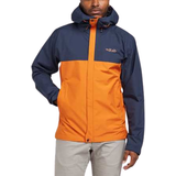 Rab mens waterproof Rab Men's Downpour Eco Waterproof Jacket - Orange