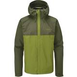 Rab Men's Downpour Eco Waterproof Jacket - Army/Aspen Green