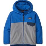 Breathable Material Jackets Children's Clothing Patagonia Kid's Micro D Snap-T Fleece Jacket - Salty Grey