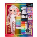 LOL Surprise Dollhouse Accessories Toys LOL Surprise Rainbow High Color & Create Fashion DIY Doll with Blue Eyes