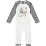 The North Face Base Layer The North Face Baby Waffle Layer One-Piece Size: 18-24M Gardenia White