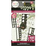 The Happy Planner Value Pack Stickers Deep Botanicals Floral