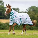 165cm Horse Rugs Shires Tempest Original Fly Combo Horse Rug - White