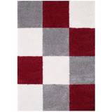Plastic Carpets & Rugs THE RUGS Myshaggy Grey, Red 120x170cm