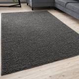 THE RUGS Myshaggy Collection Solid Dark Grey