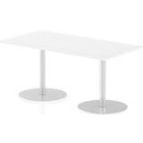 White Table Tops Impulse Dynamic 1600 Poseur Table Top