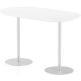 White Table Tops Impulse Dynamic 1800mm Poseur Boardroom Table Top