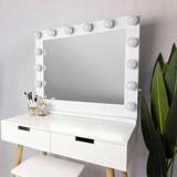 Makeup Mirrors Jack Stonehouse Marilyn Hollywood Vanity Mirror with LED Lights