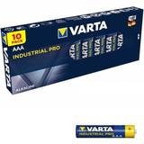 Batteries & Chargers Varta Industrial Pro AAA Batteries 10 pack