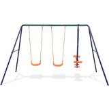 Swing Sets - Swings Playground vidaXL Swing Set with 4 Seats